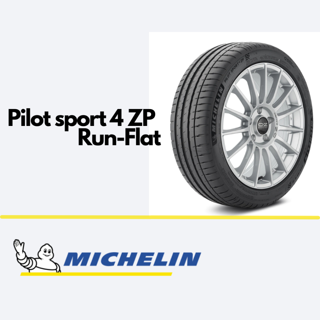 ยางรถยนต์ MICHELIN 225/40 R19 รุ่น PILOT SPORT4 ZP 93Y (PS4) *RUNFLAT ***ยางปี2022 (จัดส่งฟรี!!! ทั่วประเทศ)