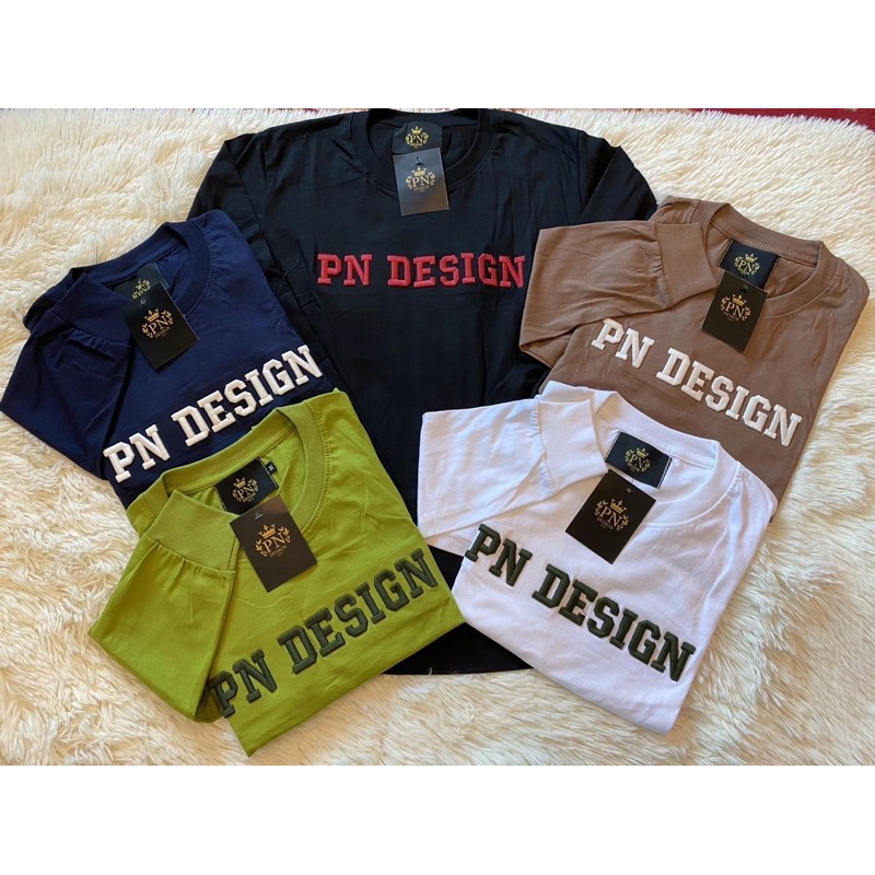 เสื้อแขนยาว PN Design จั๊ม (ลายปักตรง) s-3xl คอกลม