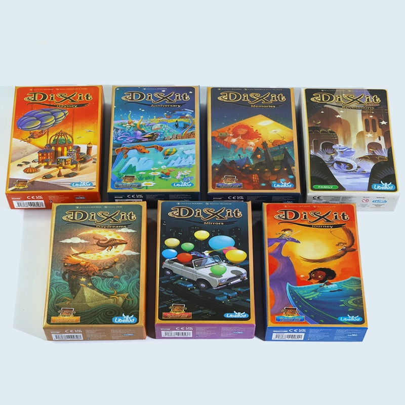 12x8 cm Dixit Expansion Board Games Card Game