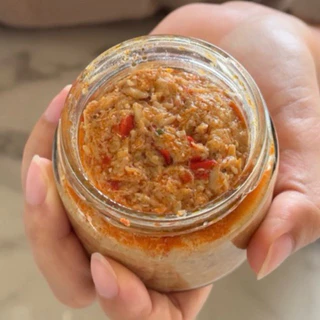 น้ำพริกโครตเนื้อปู รสชาติจัดจ้าน ใส่เนื้อปูม้า มันปูม้าจุกๆ