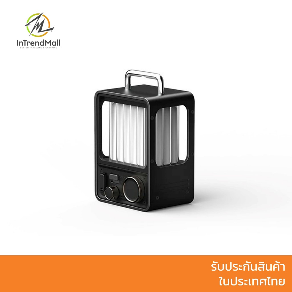 FLEXTAIL Villa Lantern โคมไฟแคมป์ปิ้ง LED สไตล์ย้อนยุค ชาร์จไฟได้ กะทัดรัด กันตกได้ 60 cm ป้องกันน้ำ