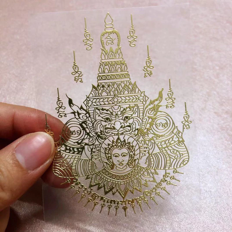 สติกเกอร์มงคล ยันต์ราหู ปั้มนูน โลหะ วัตถุมงคล ติดมือถือ ติดเคสโทรศัพท์ ติดรถยนต์ รถมอเตอไซต์ พื้นกระจก แก้วได้