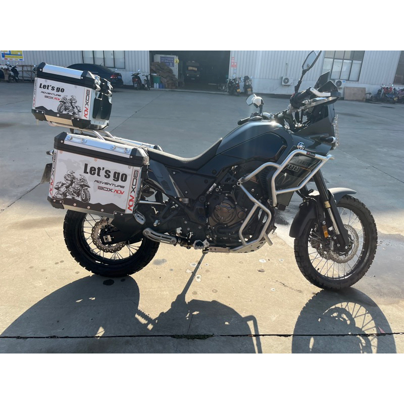 YAMAHA TENERE700 ปิ๊บBOXADV ปิ๊บข้างT700 กล่องข้างT700 ปิ๊บT700 ปิ๊บหลังT700 กล่องหลังT700 แคชบาร์T7