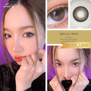 คอนแทคเลนส์เกาหลี 🌟 Milla 🌟 [ขนาดกลาง] ของแท้✅ ใส่สบายตา กรองแสง Luxzylens นำเข้าจากเกาหลีแท้ 🇰🇷