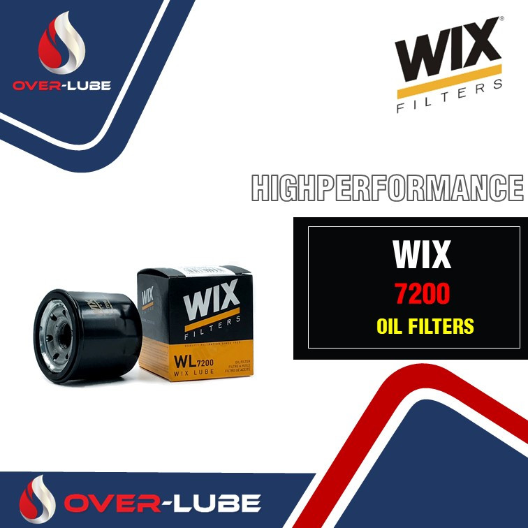กรองน้ำมันเครื่อง WIX Oil Filter WL 7200