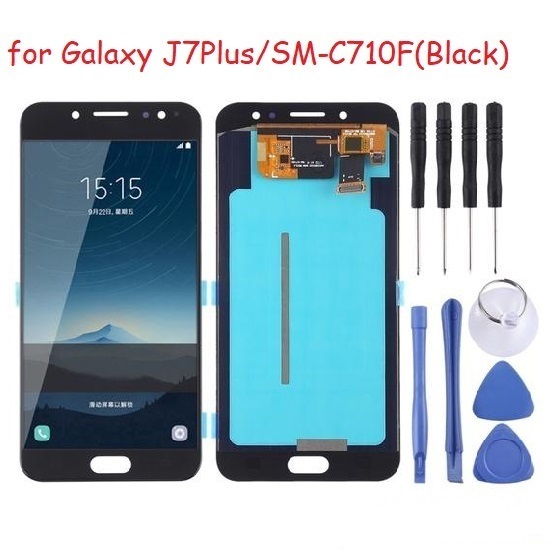 หน้าจอ อะไหล่จอ จอชุด samsung galaxy J7 plus,C710F/DS จอ + ทัช จอชุด ซัมซุง กาแลคซี่ J7plus