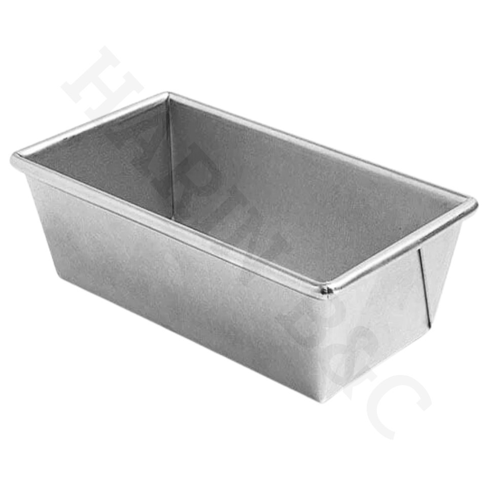 ถาดอบขนมปังลูกเกด #6 9x17cm พิมพ์ขนมอลูมิเนียม / Aluminium Bread Pan 9x17cm