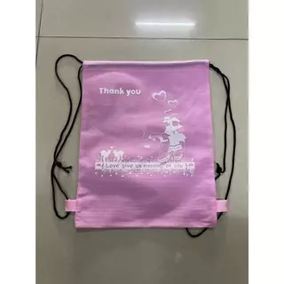 กระเป๋าเป้สะพสยหลัง กระเป๋าผ้าสปันบอนด์ กว้าง30ซม.สูง40ซม.ใส่ของได้เยอะ/Backpack
