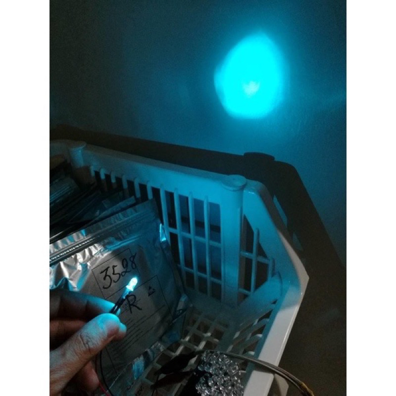 ดวงไฟ LED 5 มิล พร้อมสายไฟดำแดง มีไฟ 12v และ 24v (จำนวน 50 ดวง) - รูปที่ 5