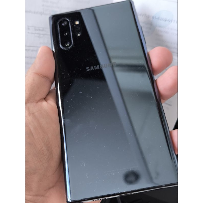[มือสอง] Samsung Note 10 plus 256gb สีดำครบกล่อง