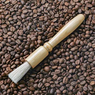[AC020]แปรงปัดผงกาแฟ ด้ามจับไม้ มีให้เลือก 2สี Wooden Coffee Brush