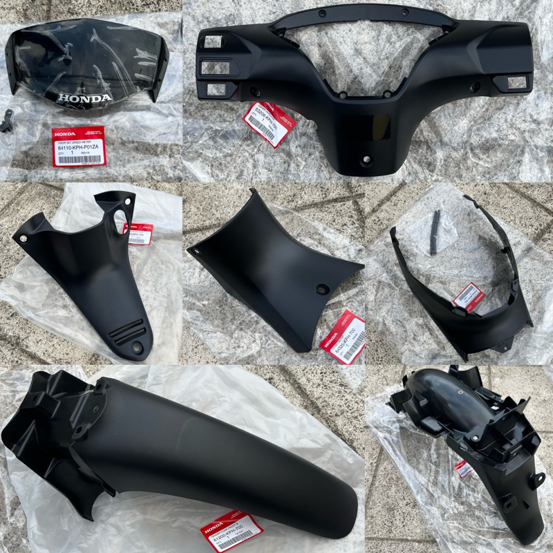 🔻เเท้​เบิก​ศูนย์🔻ชิ้นดำเเท้ทั้ง​คัน​100%​(ขายเเยก)​ Honda Wave125​I/S​บัง​ลม​ เเท้ศูนย์​ ​