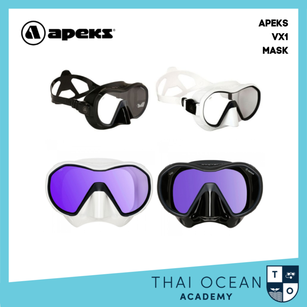 Apeks VX1 Mask หน้ากากดำน้ำ