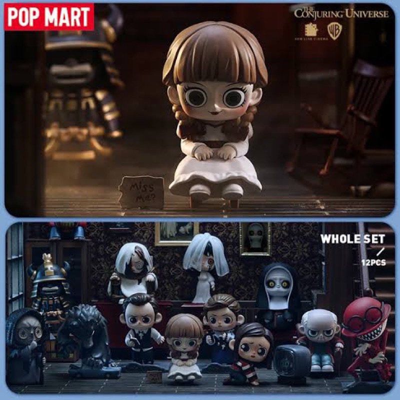 เลือกตัวได้ POPMART The Conjuring Universe Series คอนจูริ่ง โมเดล กล่องสุ่ม