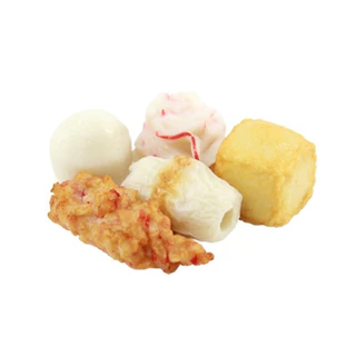 รวมมิตรลูกชิ้น TVI 500 กรัม (40-44ชิ้น) | SEAFOOD BOWL