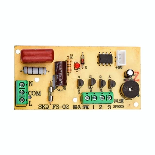 Pcbfun บอร์ดแผงวงจร รีโมตคอนโทรล อินฟราเรด พัดลมสากล