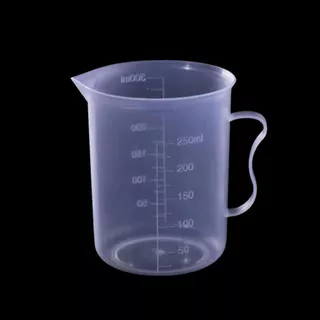 ถ้วยตวงเรซิ่น แก้วตวงผสม แก้วตวงพลาสติก มีด้ามจับ ขนาดบรรจุ 250 ml / 500 ml ใช้ตวงผสมเรซิ่น ยางซิลิโคน