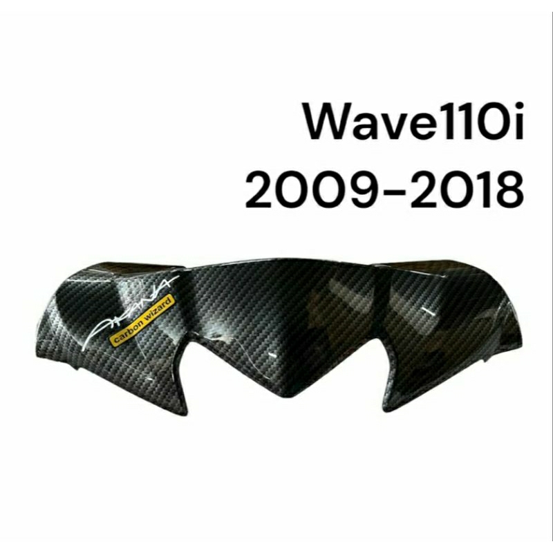 หน้ากากบนเวฟ110i ชิวบนคาร์บอน Akana Wave110i ปี 2009-2018 งานฟิล์มลอยน้ำ หนา แถมสติ๊กเกอร์ Akana จัดส่งวันต่อวัน