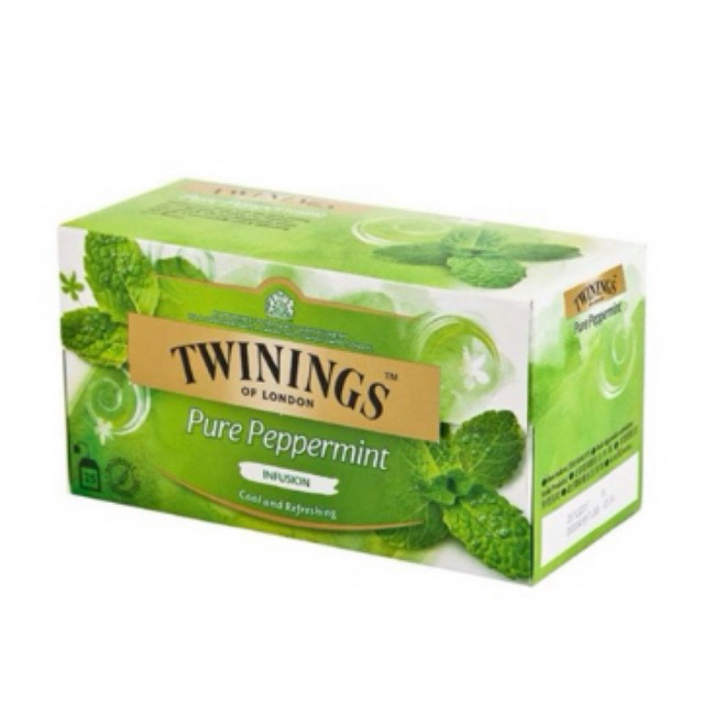 ทไวนิงส์เปปเปอร์มิ้นท์ Twinings Pure Peppermint Tea