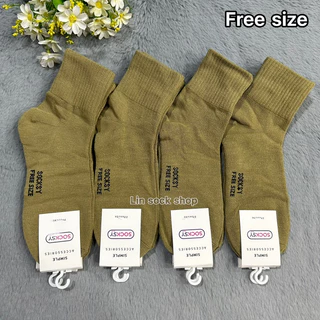 ถุงเท้าSocksyผ้าหนากรดเอ 1แพ็ค12คู่ ขนาดฟรีไซส์(38-45) สินค้าดี ผ้าหนา ผ้านิ่ม ใส่สบายจ้า
