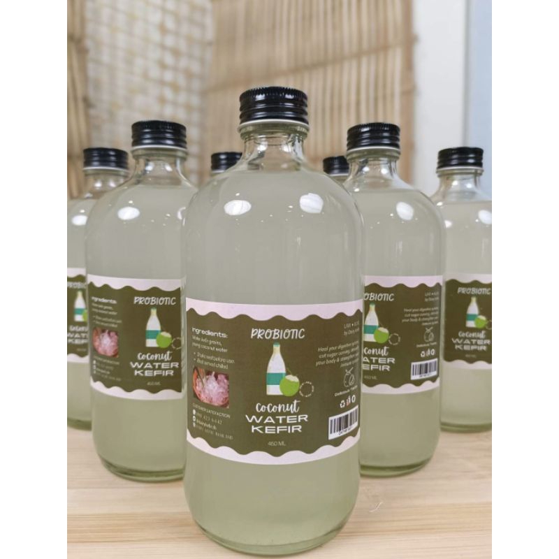 Coconut Water Kefir คีเฟอร์น้ำมะพร้าว 450 ml
