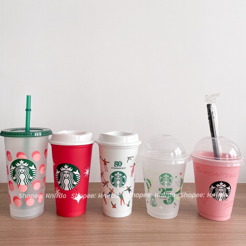 (พร้อมส่ง) แก้วReuse Starbucks