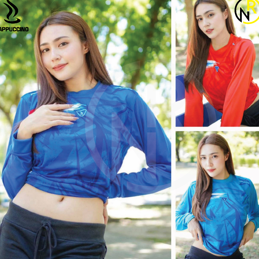 ***ของแท้ส่งไว**เสื้อกีฬาแขนยาว เสื่อปั่นจักรยาน เสื้อกีฬาชาย CPU123 แขนยาว ไม่มีกระเป๋า