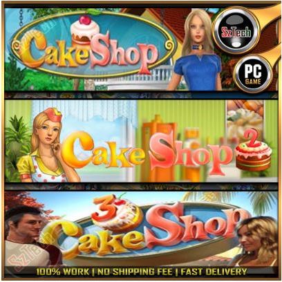 Cake Shop Collections [PC GAME]🔥[ DIGITAL DOWNLOAD]🔥[ CLASSIC PC GAMES ]🔥[ NOSTALGIA GAMES ]🔥[Time M
