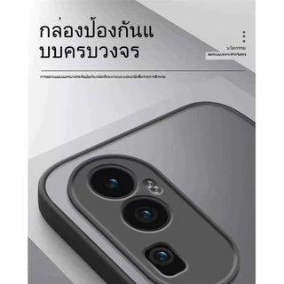 เคสขอบสี หลังด้าน OPPO Reno10 5G/Reno10Pro Plus/Reno12 Reno12F Reno11 Reno11F Reno4/Reno5/Reno6/Reno6Z เคสด้าน 025