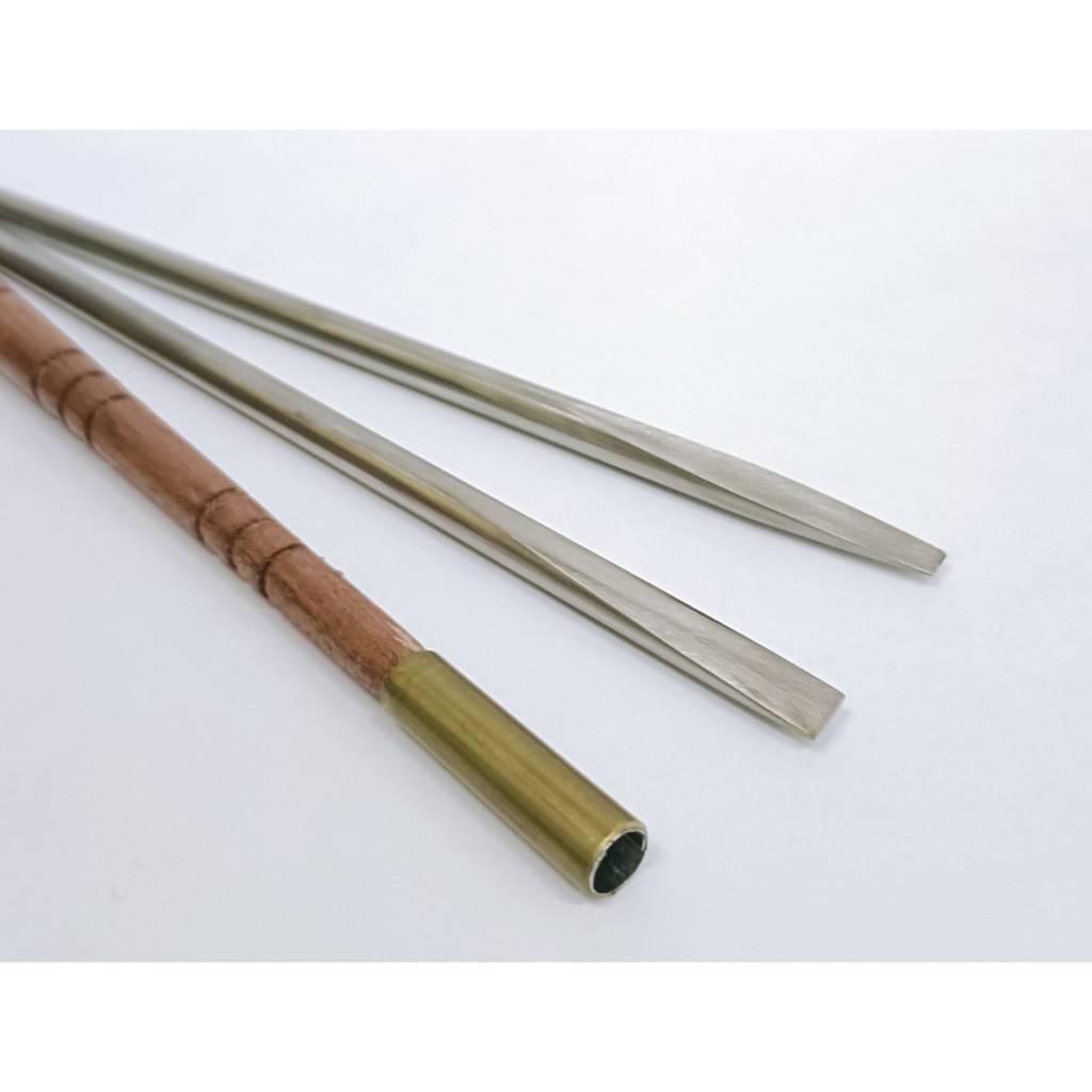 Kung(18) #ชุดด้ามไม้สักมือ 3ชิ้น  แถมฟรี เข็มมือ100เล่ม สีดำ ไดนามิค USA 10cc แถม ฟรีวาสลีนจำนวน1ขวด ราคาปกติ ฿450
