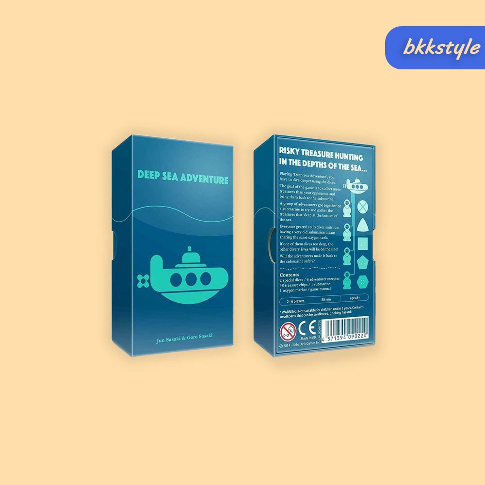 บอร์ดเกม Deep Sea Adventure ผจญภัยใต้ทะเลลึก พรีออเดอร์