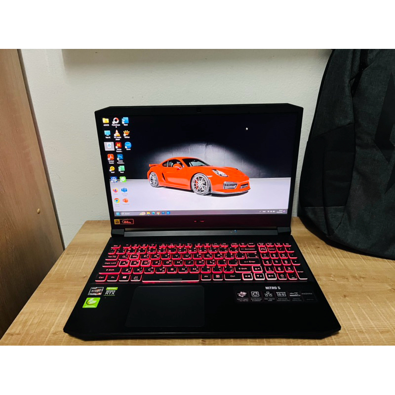 NOTEBOOK (โน้ตบุ๊ค) ACER NITRO 5 ( แรงเท่า i7 GEN 11 ) RTX 3050 เครื่องสภาพสวย ใช้งานน้อย ประกันศูนย