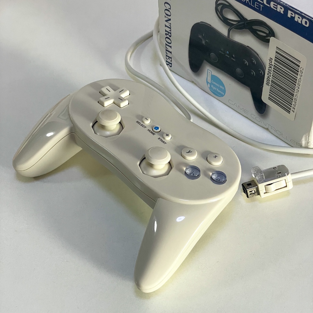 [มือสอง] Nintendo Wii Classic Controller Pro สภาพสวยงามเหมือนใหม่
