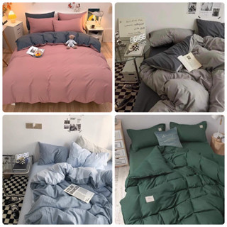 ผ้าปูที่นอนครบเซ็ต 6 ชิ้น พร้อมผ้านวม มีขนาด 3.5/5/6ฟุต