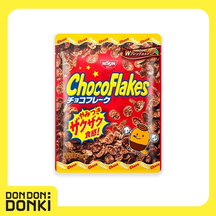 Choco flakes ขนมข้าวโพดอบกรอบเคลือบช็อคโกแลต (ซองสีเเดงเล็ก) น้ำหนักสุทธิ 70 กรัม