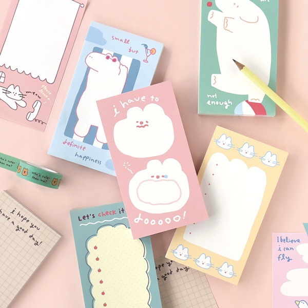 Storytown Afternoon Memo Pad กระดาษโน้ต
