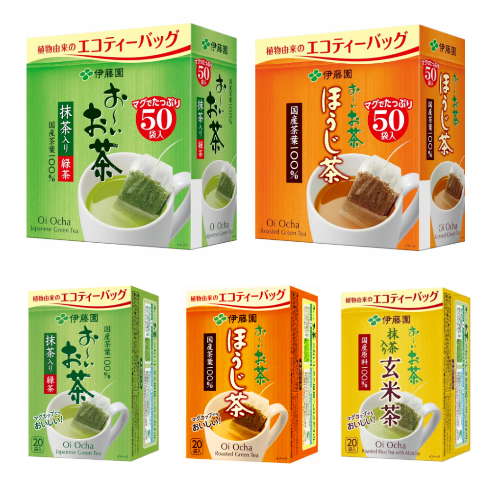 ITOEN Japanese Green Tea ชาเขียวญี่ปุ่น แบบชงร้อน อิโตเอ็น จากประเทศญี่ปุ่น