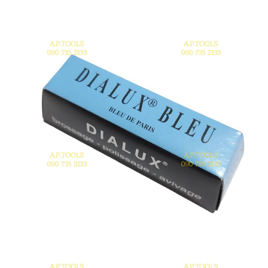 ยาขัดก้อน DIALUX ยาขัดเงา สีเขียว/ฟ้า/แดง ยาขัดสแตนเลส - รูปที่ 2