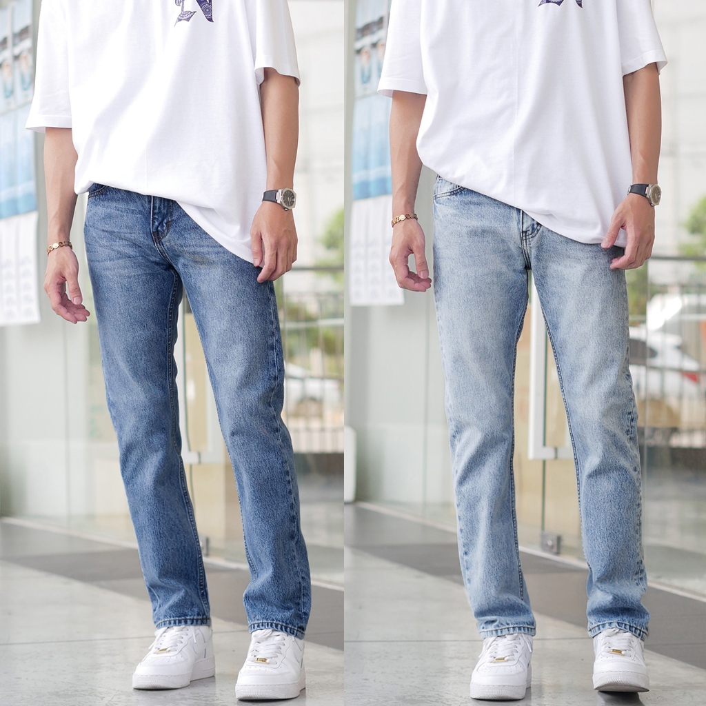 NAMEW Slim Fit Jeans กางเกงยีนส์ทรงสลิม เข้ารูป