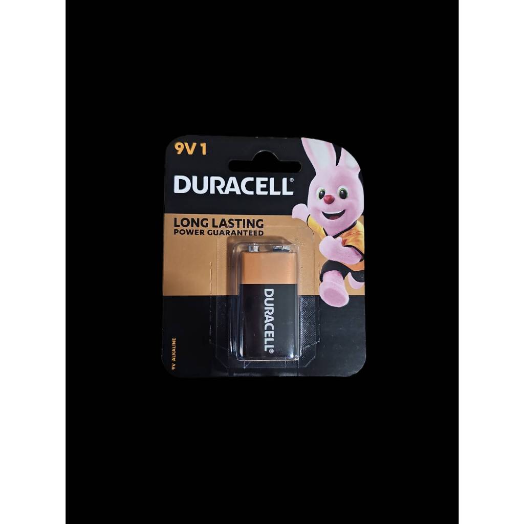 ถ่าน Duracell Alkaline 9V 1 ก้อน ของแท้ ใหม่
