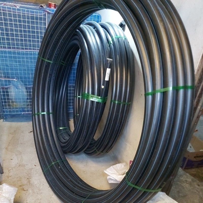 ท่อน้ำพีอี HDPE PN10 50มม.×100ม.