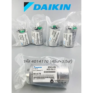 แค็ปไดกิ้น DAIKIN คาปาซิเตอร์ (แค็ปรัน) แท้ เบิก 25+2uf , 30+2uf , 35+2uf , 40+2uf , 45+3.5uf (25uf 30uf 35uf 40uf 45uf)
