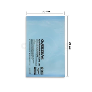 ถุงซิปล็อคกันสนิม VCI หนา 100Micron ขนาด 20 cm x 32 cm (5ซอง/แพค),VCI-MEDIUM