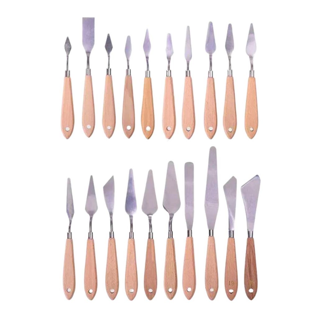 เกรียงเล็ก เกรียงปาดสี เกรียงวาดภาพ (20 แบบ)