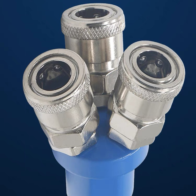 SMV2 SMV3 ข้อต่อคอปเปอร์ ข้อต่อลมคอปเปอร์ 2ทาง/3ทาง