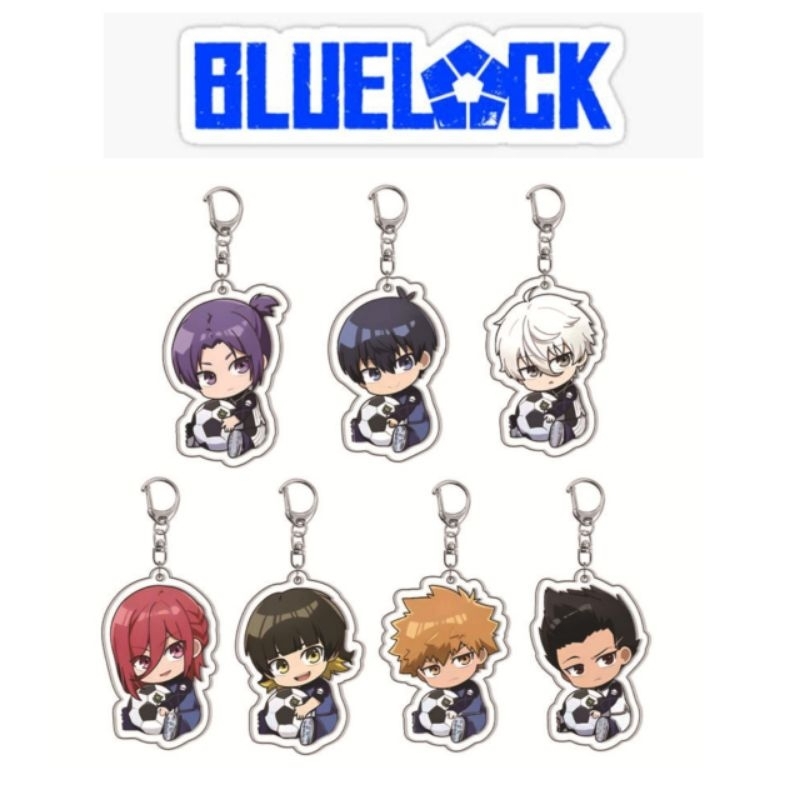 พวงกุญแจอะคริลิค " BLUELOCK ขังดวลแข้ง "