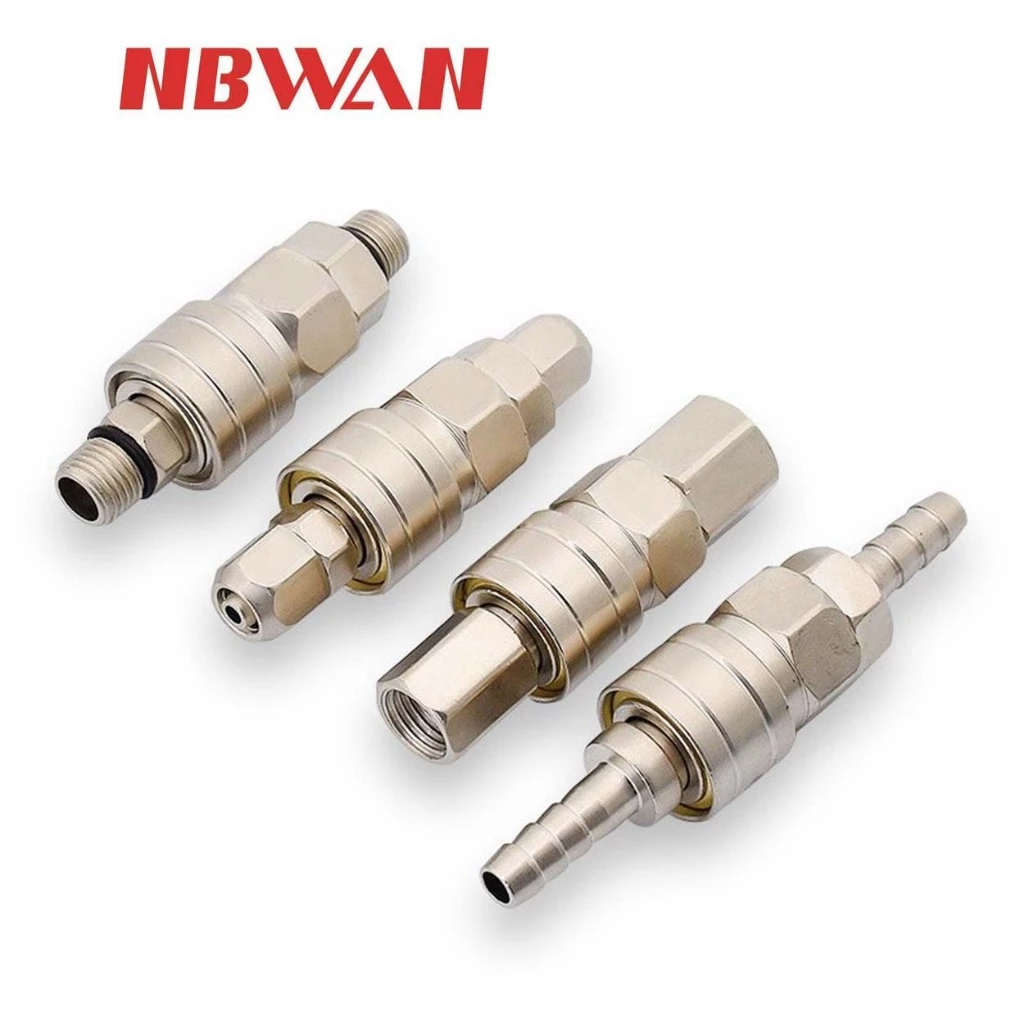 NBWAN คอปเปอร์ลม นิวเมติก ข้อต่อสวมเร็ว PP SP PM SM PH SH PF SF