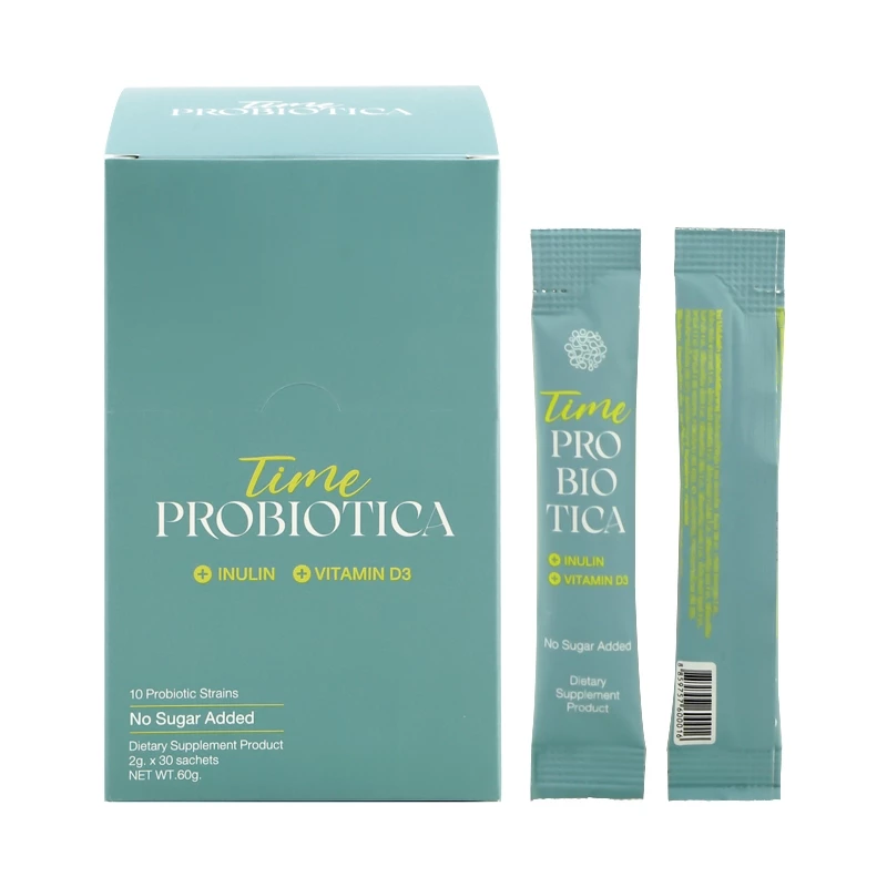 Time Probiotica โพรไบโอติกส์ 10 สายพันธุ์ (30 ซอง/กล่อง) อร่อยง่าย เทใส่ปากได้เลย thumbnail 3