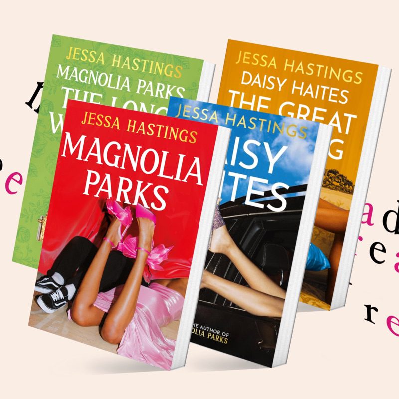 Magnolia Parks #1 / Daisy Haites #2 / The Long Way Home #3 / The Great Undoing #4 by Jesse Hastings (หนังสือภาษาอังกฤษ)