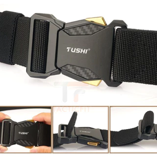 เข็มขัดปลดเร็ว เคฟล่า TF 02-Kevlar เข็มขัดเดินป่า เหมาะสำหรับภาคสนาม สายลุย ปลดไวสไตล์แทคติคอล